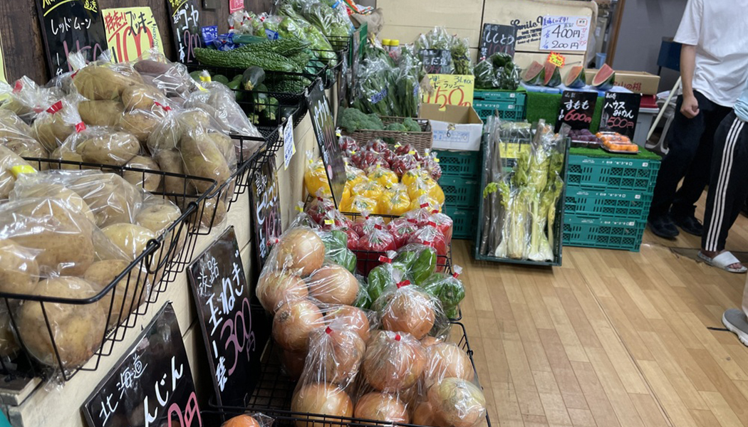 八百屋さんの接客・販売